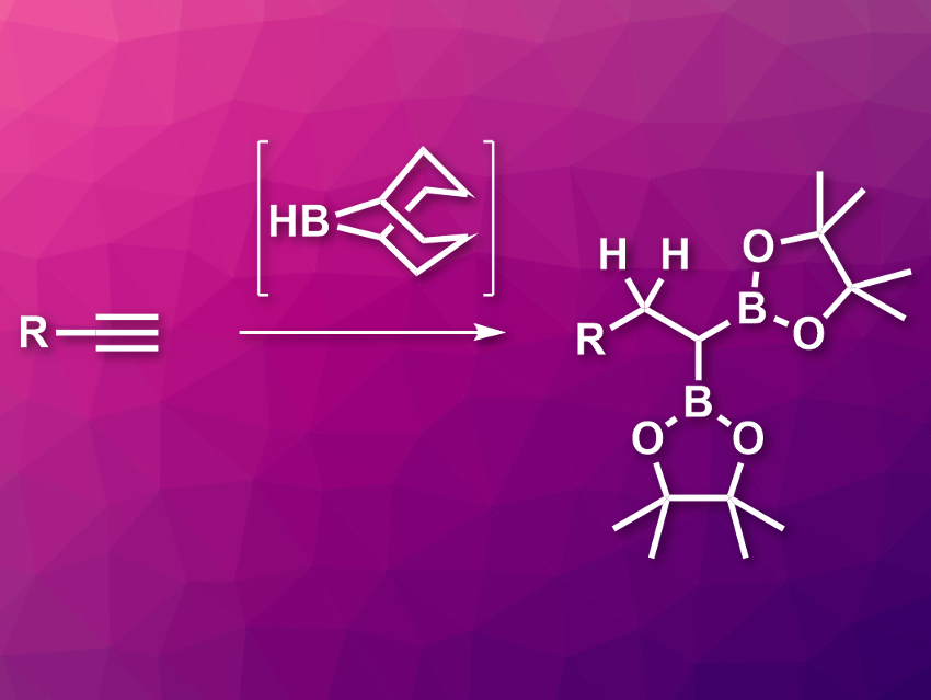 Double Hydroboration Catalyzed by a Common Organoborane