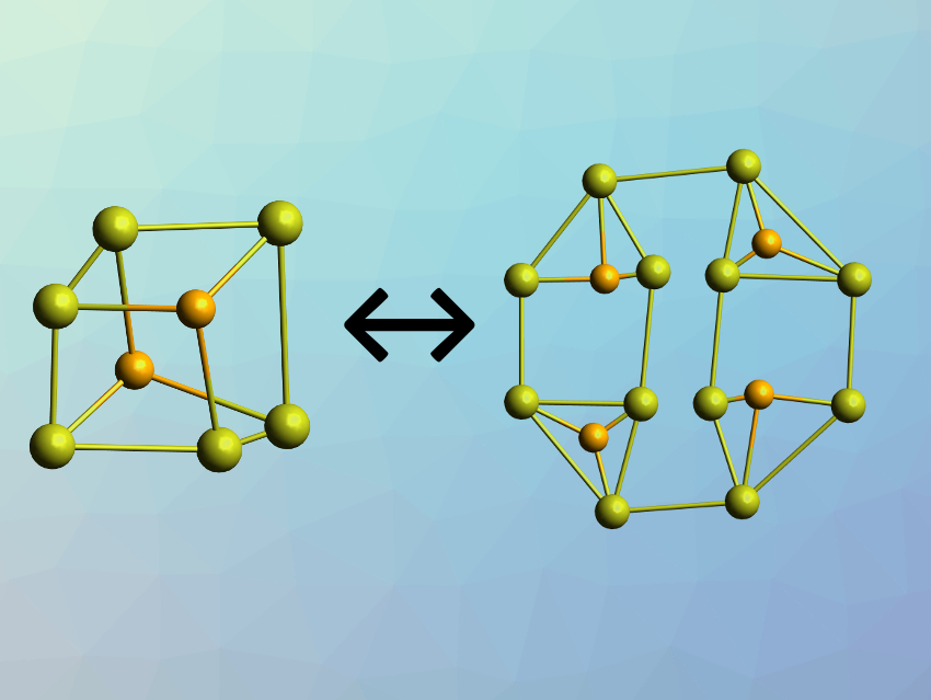 Gold Clusters with a Concentration-Dependent Structure