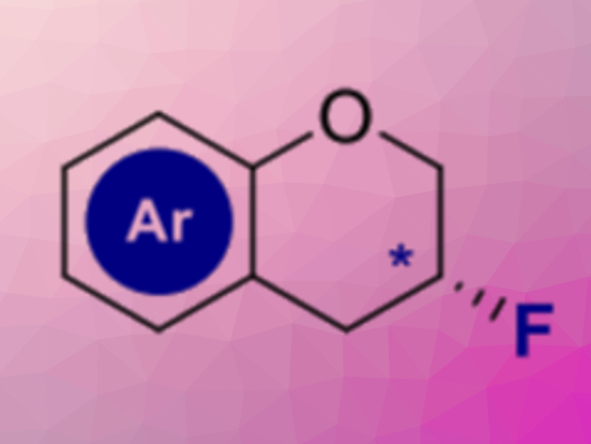 Enantioselective 3-Fluorochromane Synthesis