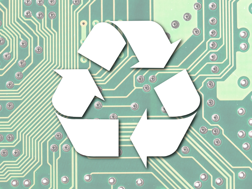 Electronics Waste Reused as Protective Coating