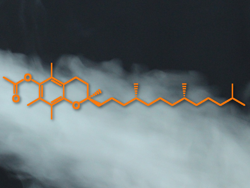 How Vitamin E Acetate from Vaping Causes Lung Injury