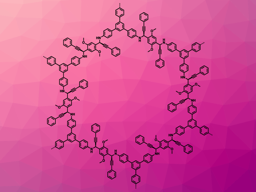 Asymmetric Catalysis Used to Make Chiral COFs