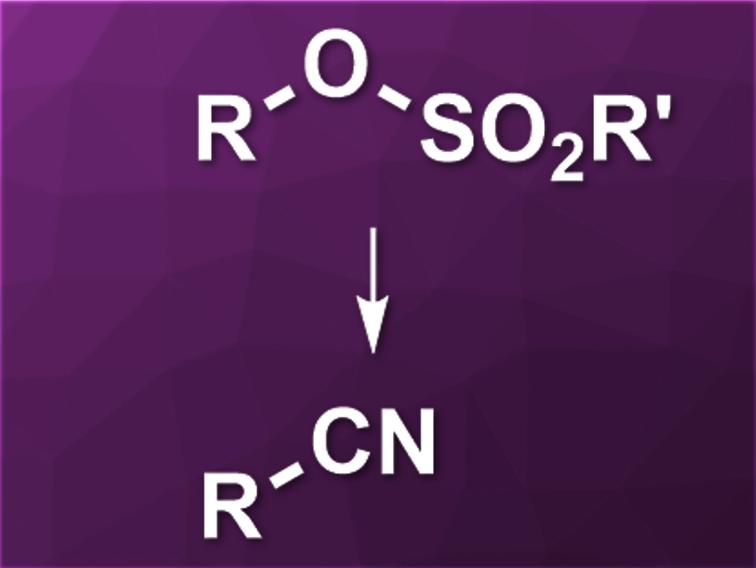 Cyanation of Unactivated Alkyl Sulfonates