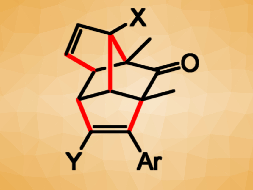 Gold-Catalyzed Coupling Reaction Gives Polycycles