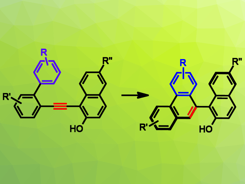Enantioselective Cycloisomerization of Arylalkynes
