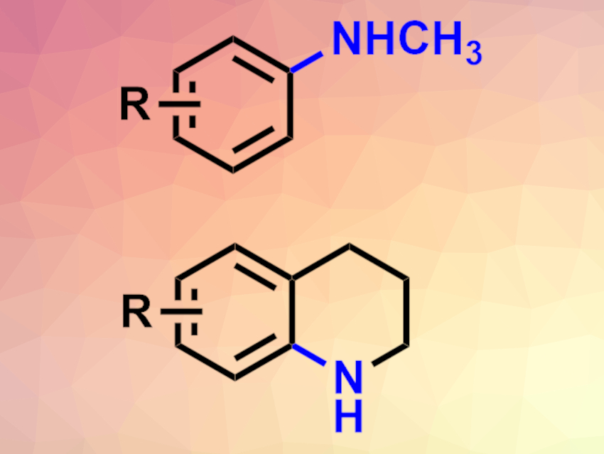 Iron-Catalyzed Synthesis of N-Alkyl Anilines