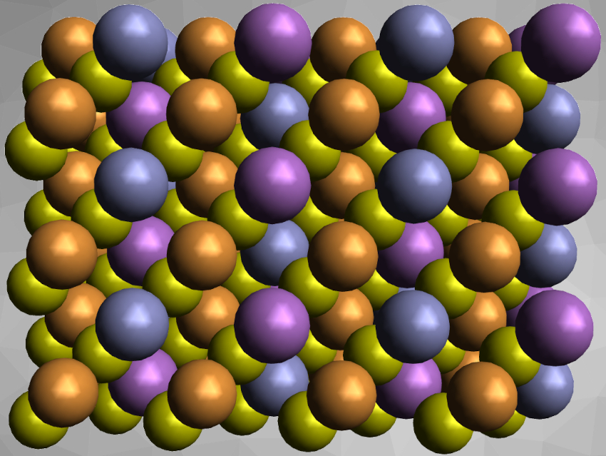 Cu2ZnSbS4 Synthesized