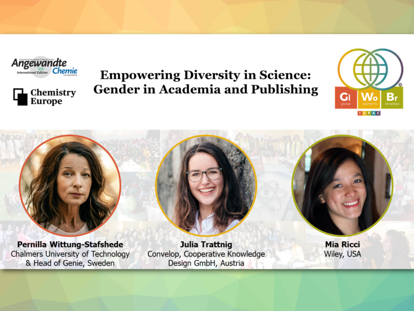 Gender in Academia and Publishing – Three Perspectives, One Conclusion