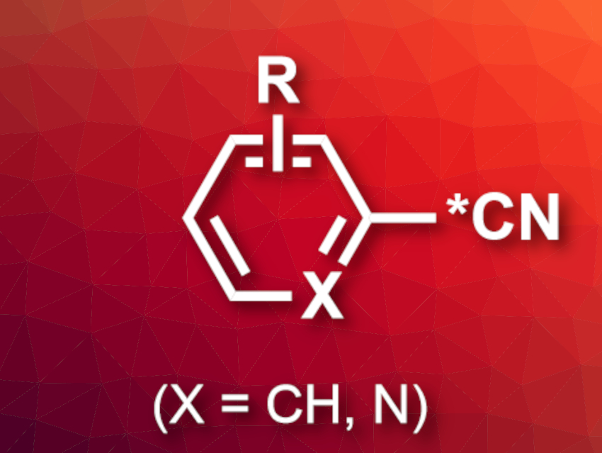 Carbon Isotope Exchange in Aryl Nitriles