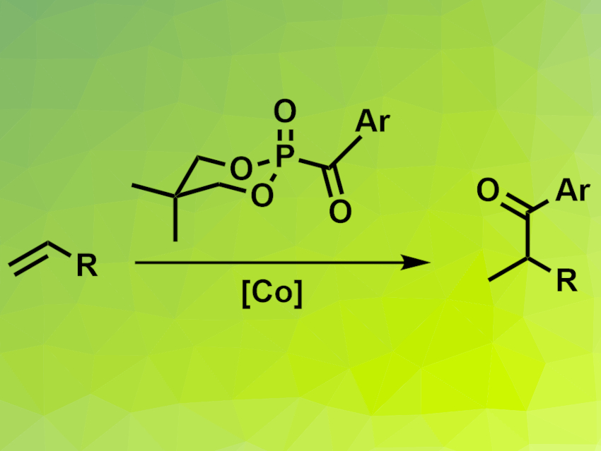 Acylphosphonates for the Hydroacylation of Alkenes