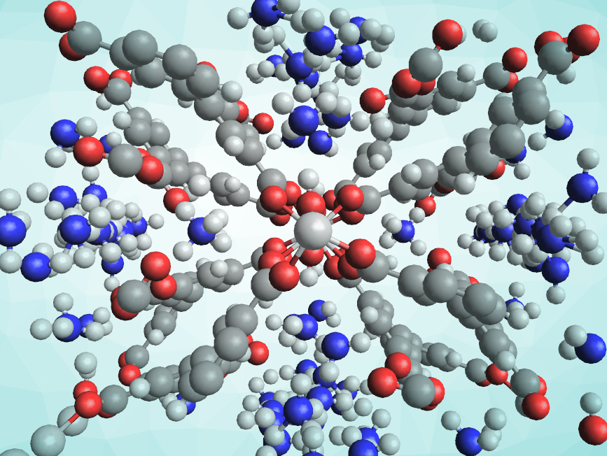 High Ammonia Packing Density in Metal–Organic Framework