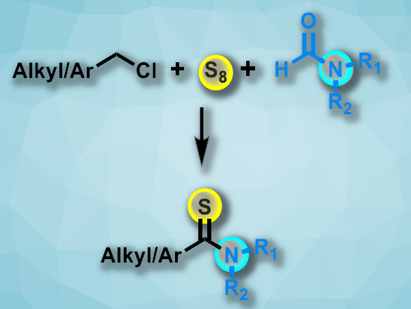 Synthesis of Thioamides via a Three-Component Reaction