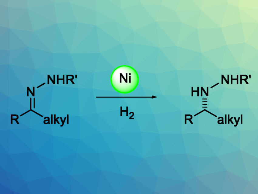 Nickel-Catalyzed Synthesis of Chiral Hydrazines