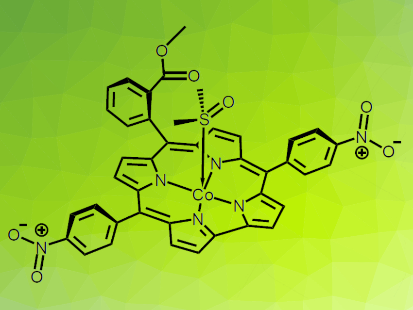 A Cobalt(III) Corrole with an S-Bound DMSO Ligand