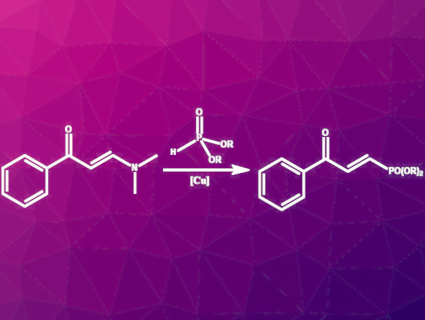 Alkenylphosphonates from Enaminones