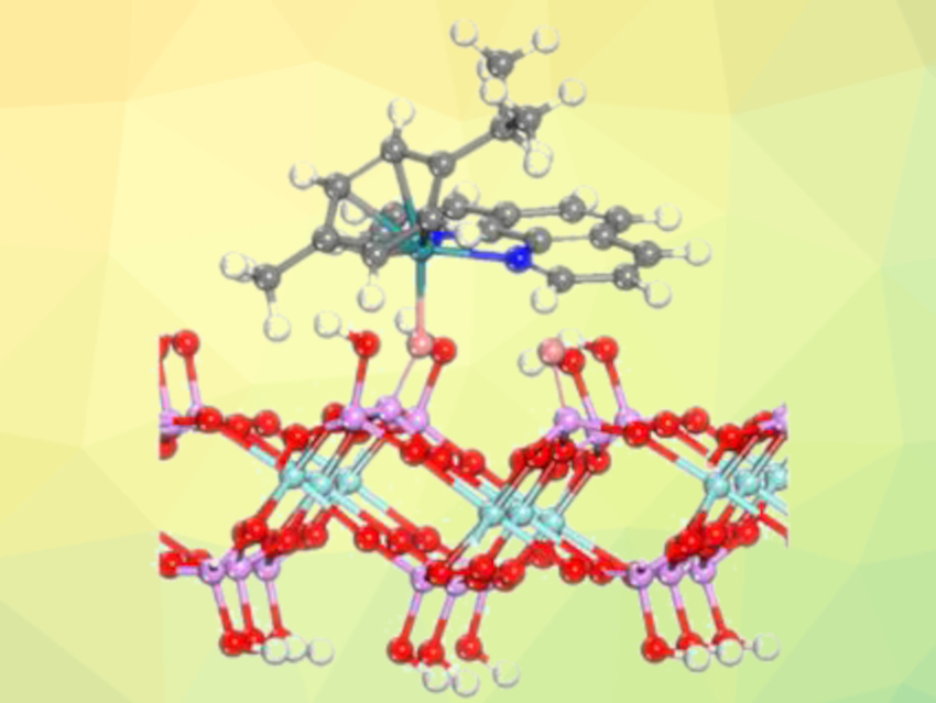 Ru(II) Complex Between Zirconium Phosphate Layers as a Catalyst