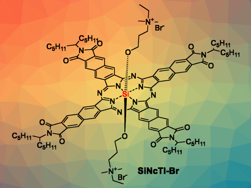 Silicon Naphthalocyanine Tetraimides