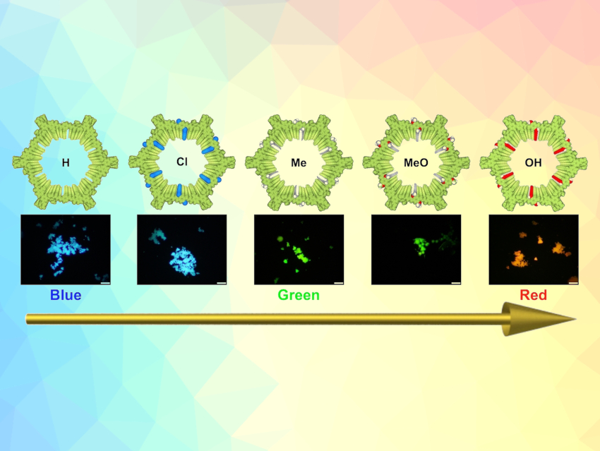 Covalent Organic Frameworks Light Up