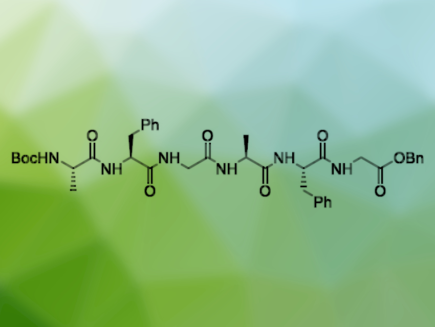 Gram-Scale Synthesis of a Hexapeptide in a Ball Mill