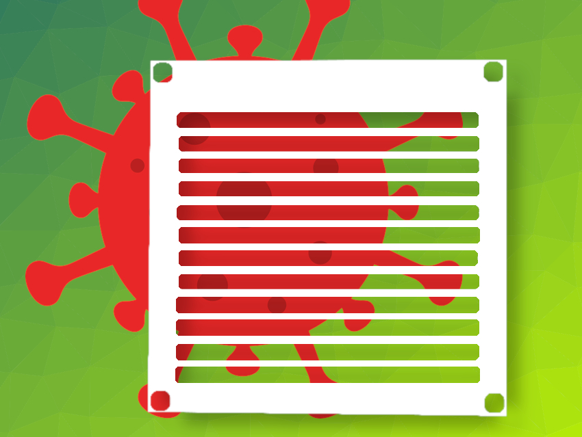 Effects of Air Filtration in COVID-19 Hospital Units