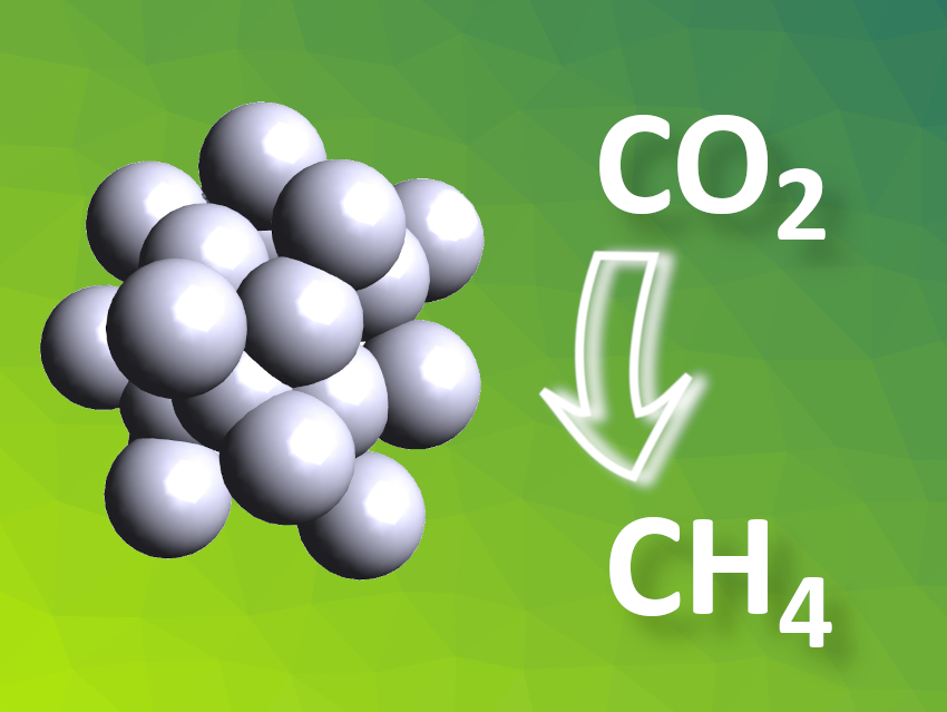 Ag25 Clusters for Light-Driven Hydrogenation of CO2 to CH4