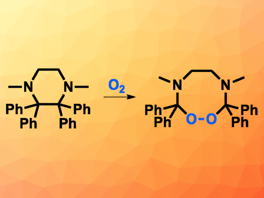 Unexpected O2 Activation by a Piperazine