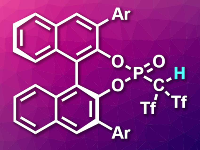 New Type of Chiral Super Brønsted C–H Acid
