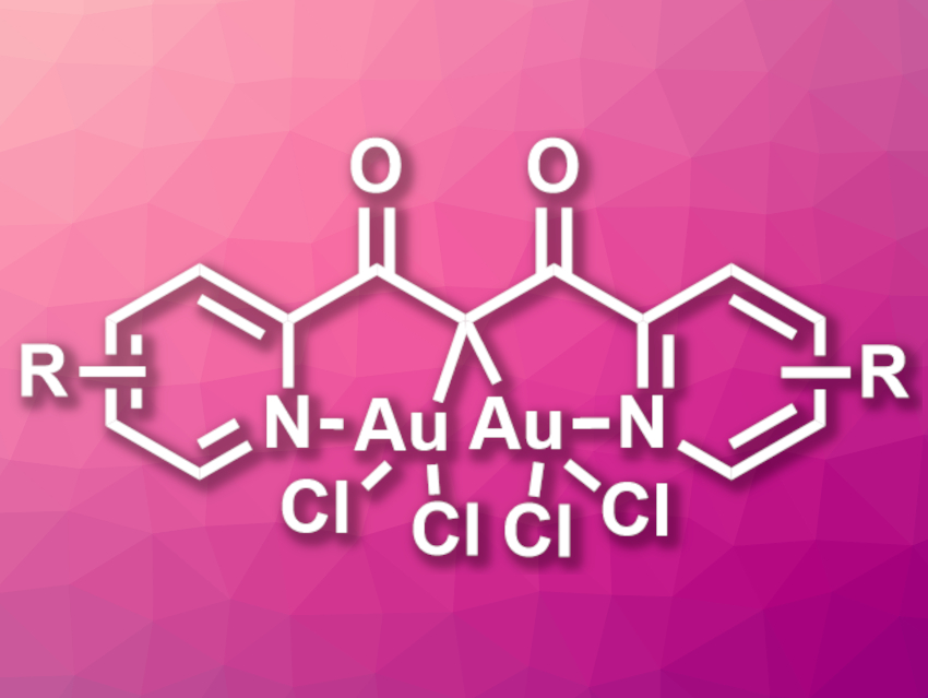 Gem-Diaurated Gold(III) Complexes