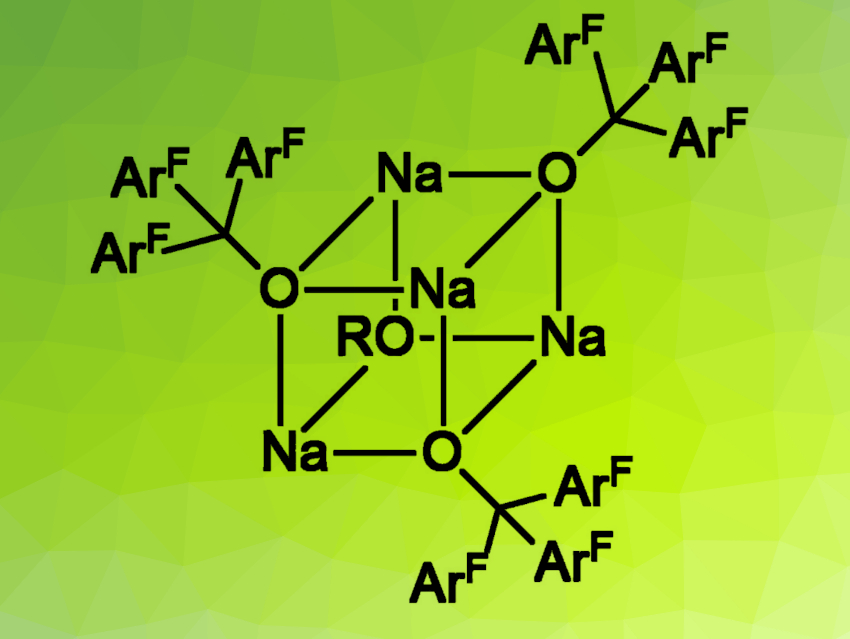 Metal Complexes of Perfluorinated Trityl Alkoxide