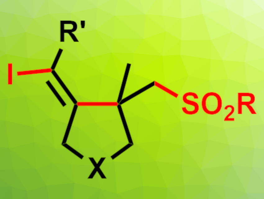 Three-Component Cyclization and Functionalization of Enynes